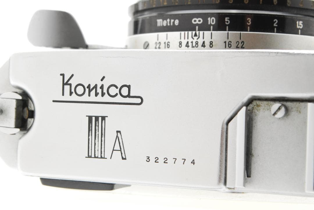 フィルムカメラ Konica IIIA Hexanon 50mm F1.8