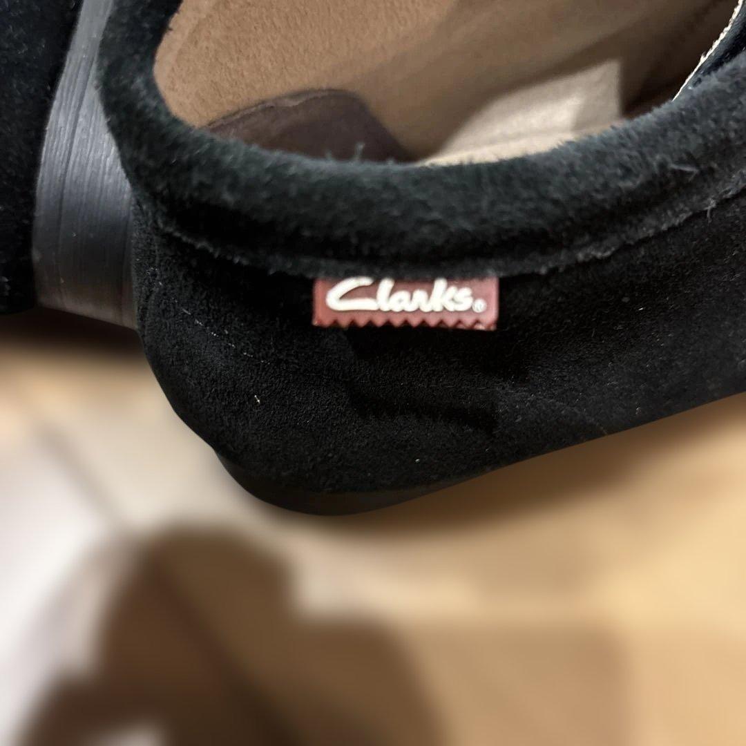 クラークス　ワラビー　clarks wallabee stinson black
