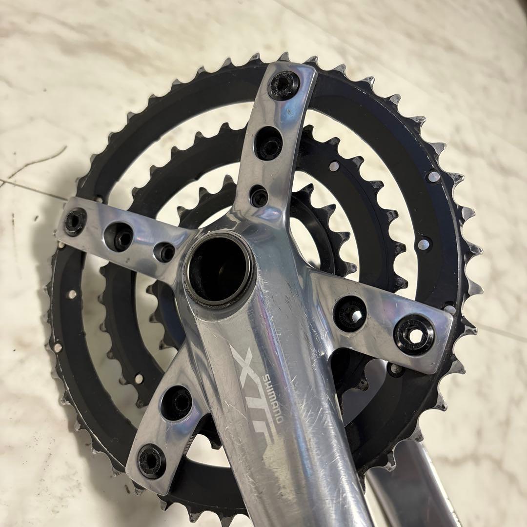 Shimano XTR FC-M960 クランクセット 3段ギア 22-44T