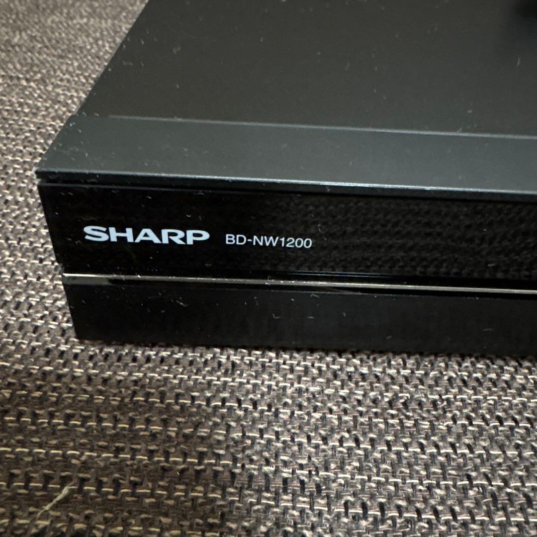 ブルーレイレコーダー　SHARP AQUOS BD-NW1200