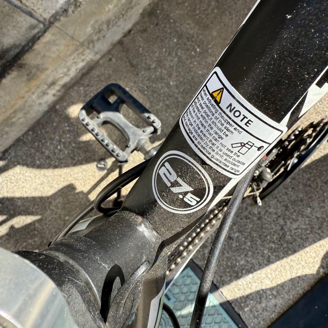 【引取/関東配送可】EUROBIKEマウンテンバイク 27.5インチ 21段変速