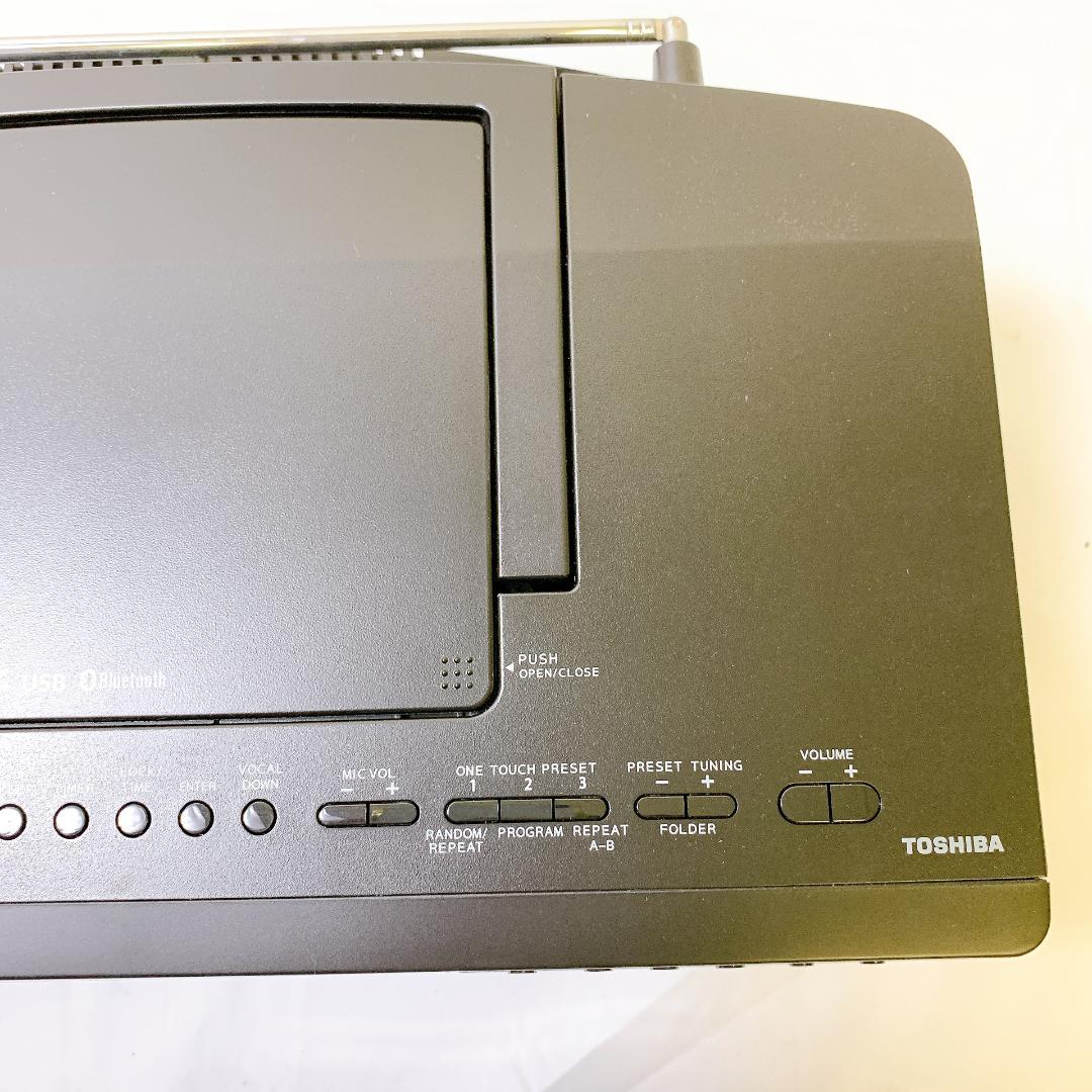 東芝 TY-AK21 ハイレゾ対応CDラジカセ オーレックス ブラック