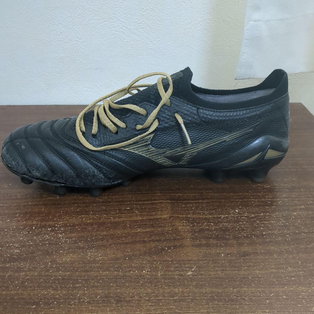 Mizuno モレリアネオ4βサッカーシューズ ブラック/ゴールド