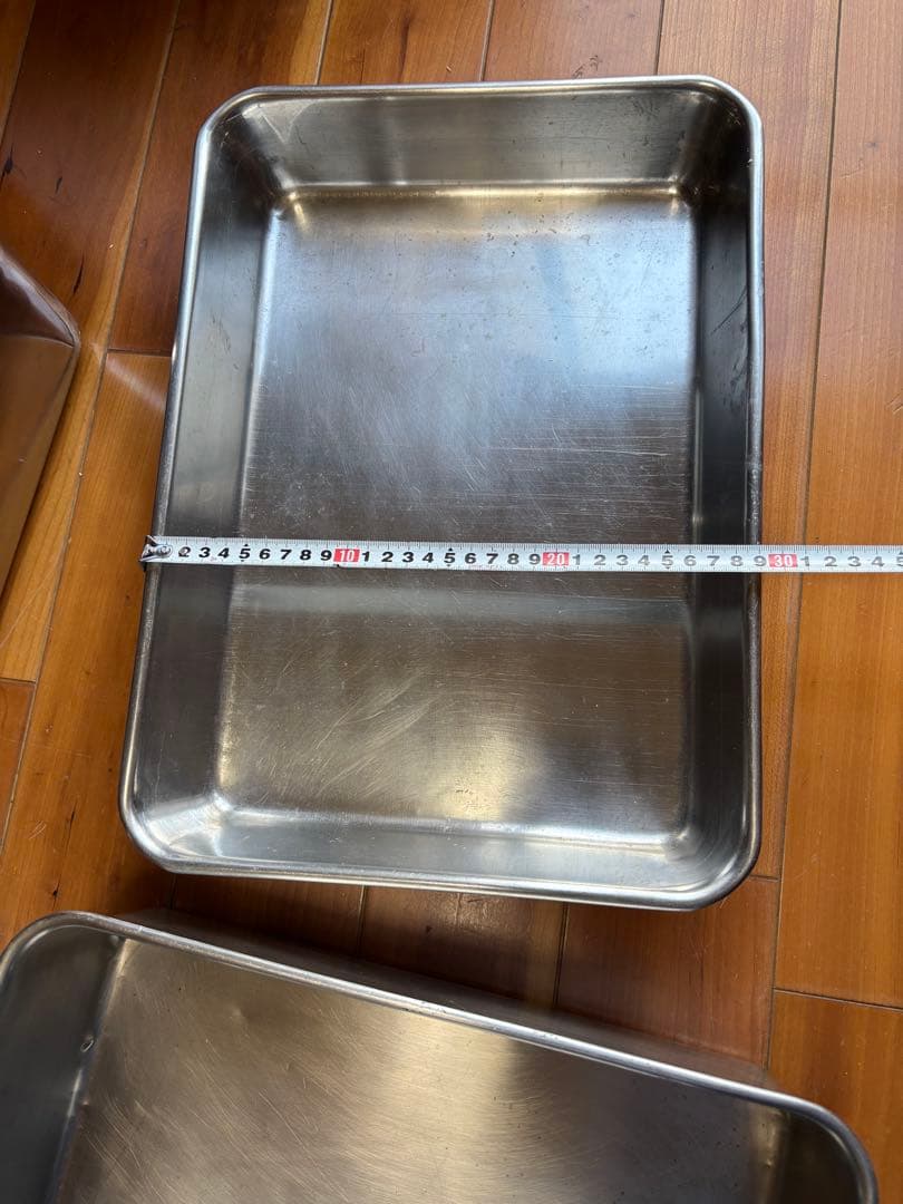 業務用ステンレスバット 5個セット