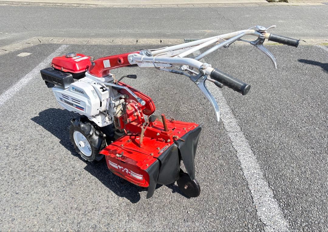 ヤンマー　YK600 管理機　5.0馬力・前進6/後進2 ハンドル回転　美品