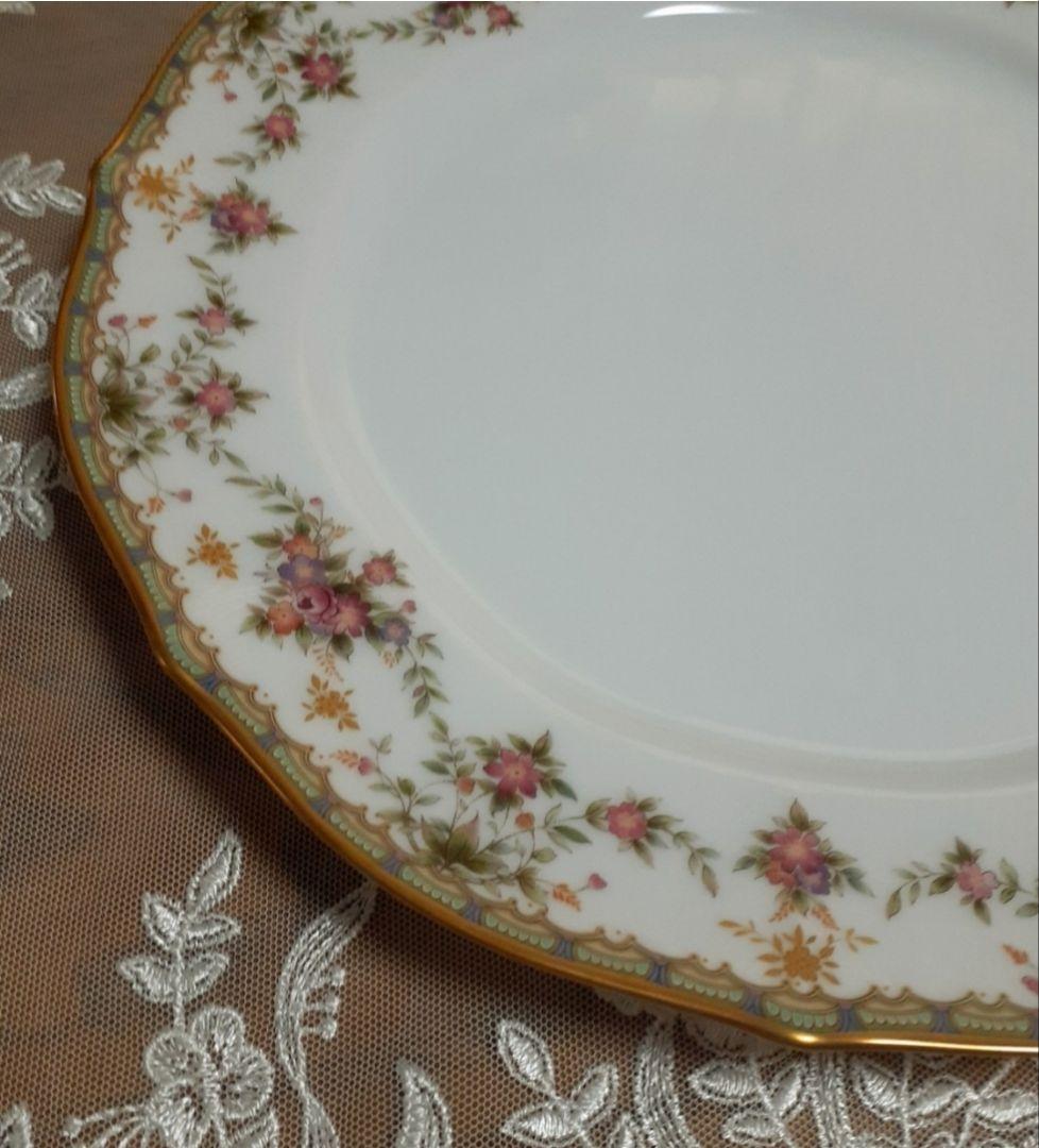 希少 ノリタケ ダイヤモンドコレクション ローズパレス ディナー皿 6枚 新品