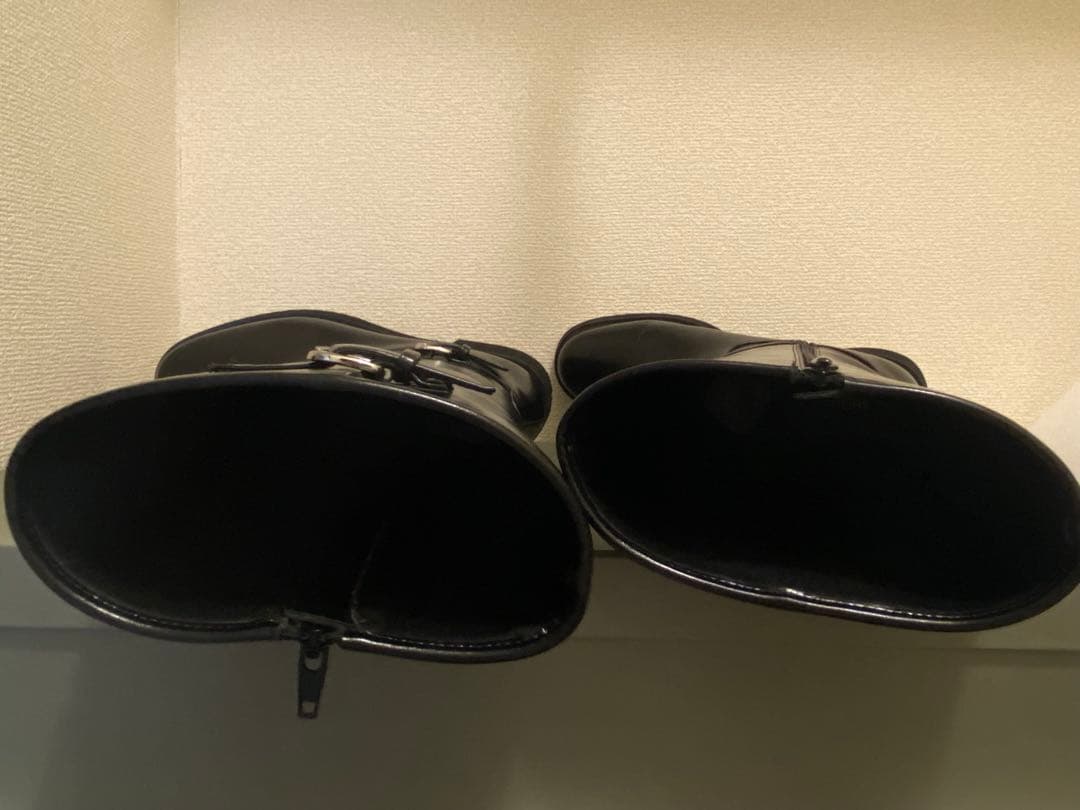 SNIDEL バリエライダースブーツ ブラック L