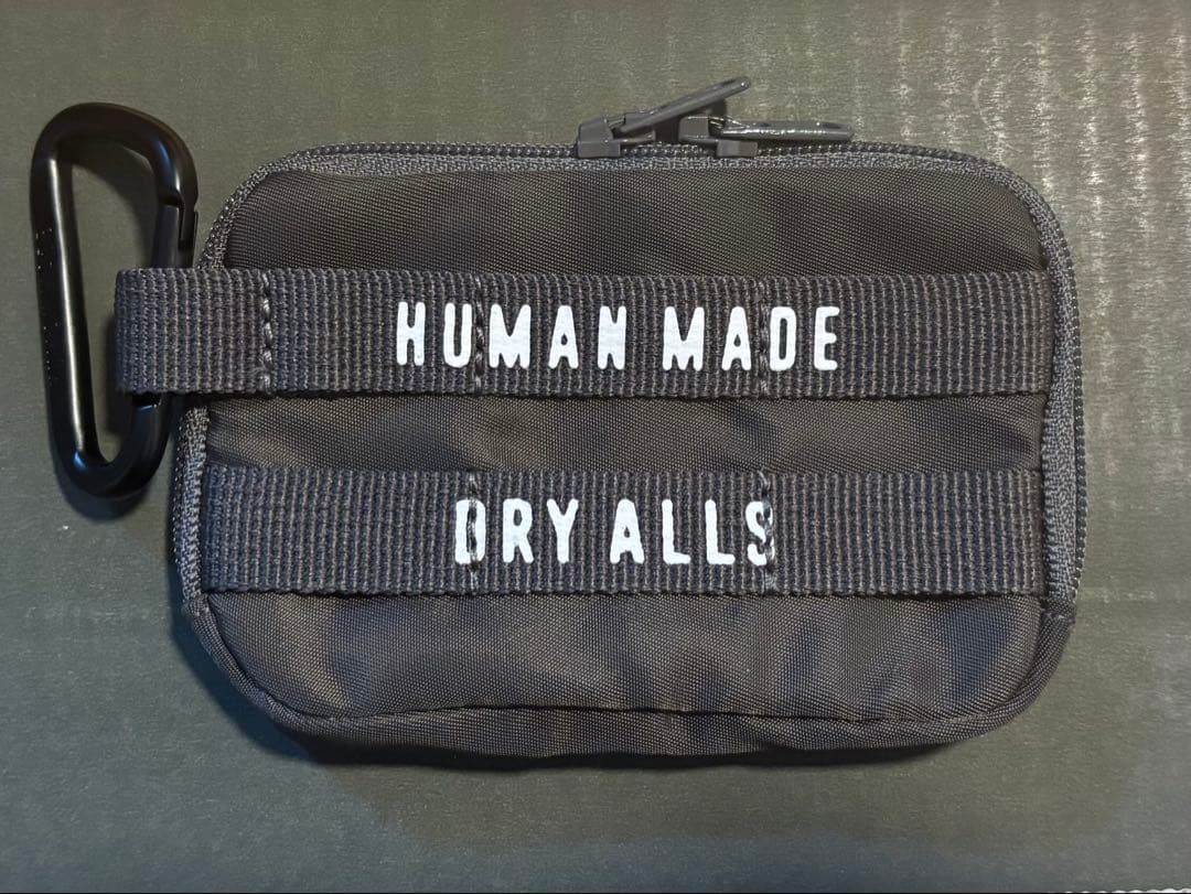 ヒューマンメイド　MILITARY CARD CASE　グレー