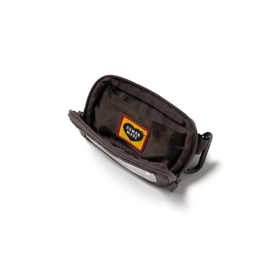 ヒューマンメイド　MILITARY CARD CASE　グレー
