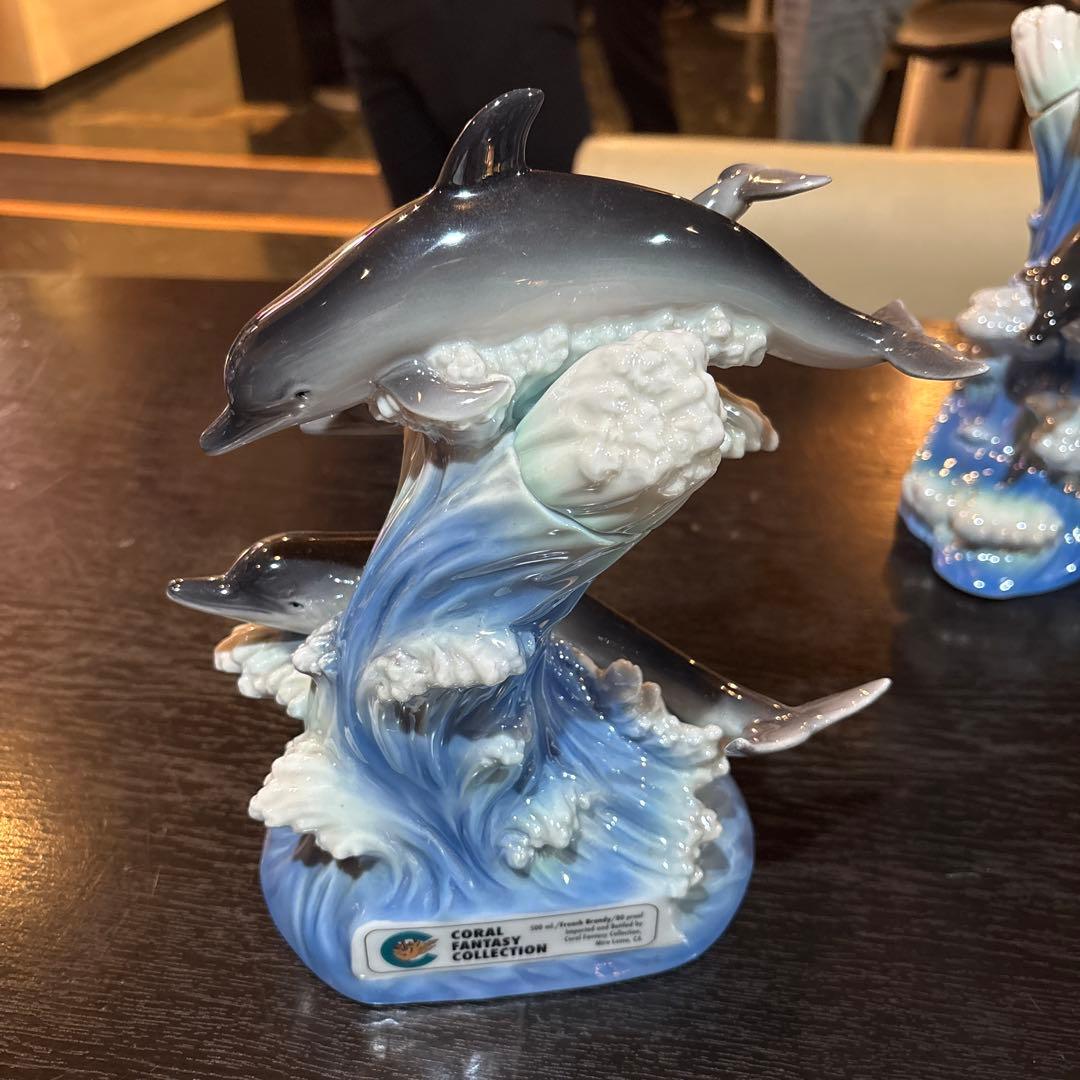 ドルフィン　デキャンタ　ブランデー　3つセット