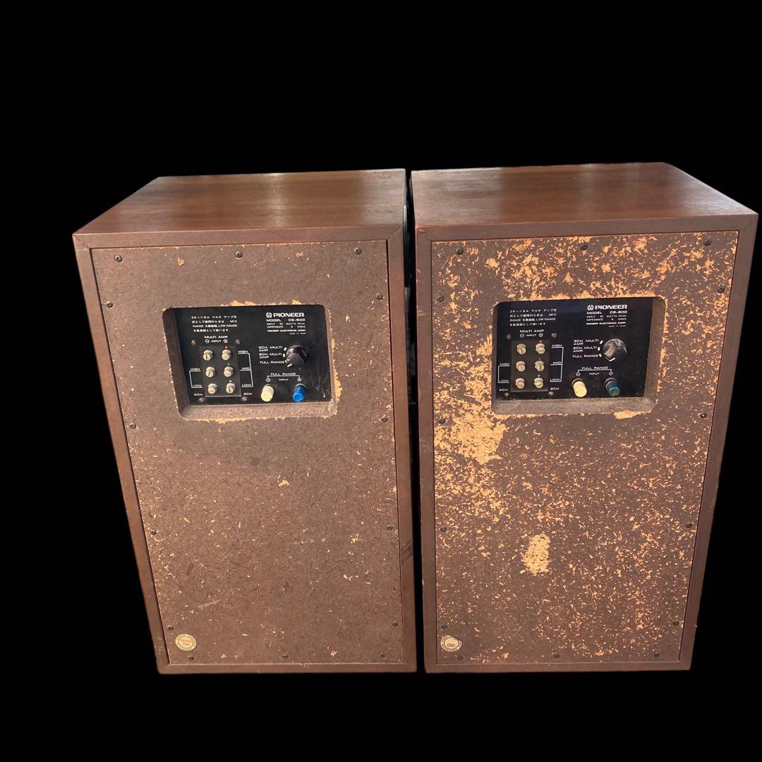 パイオニア　ビンテージ　3WAY スピーカー　CS-500 動作良好　ペアセット