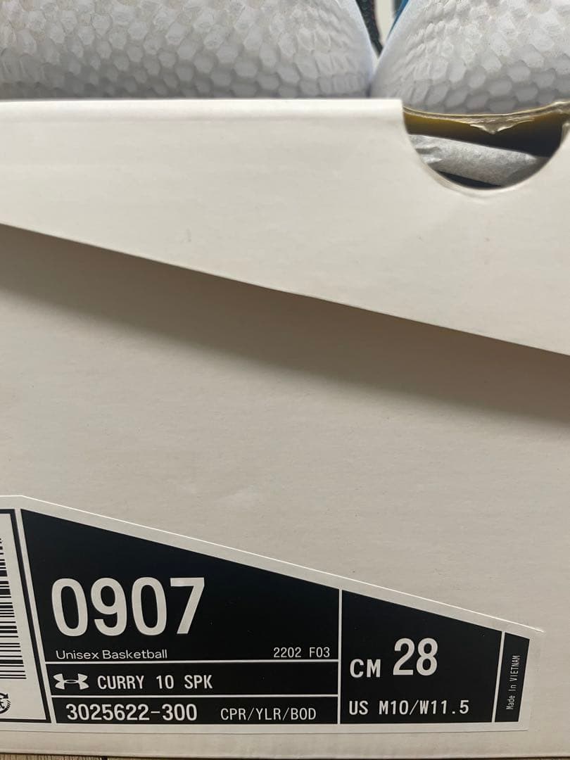 Curry 10 SPK バスケットボールシューズ US M10/W11.5