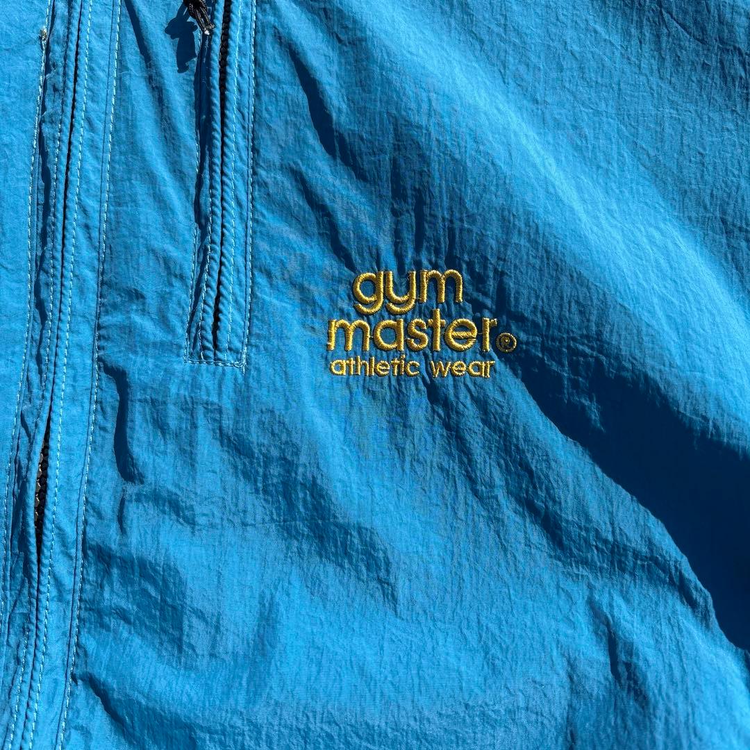工*族様 【美品】gym master リバーシブルナイロンフードジャケット M