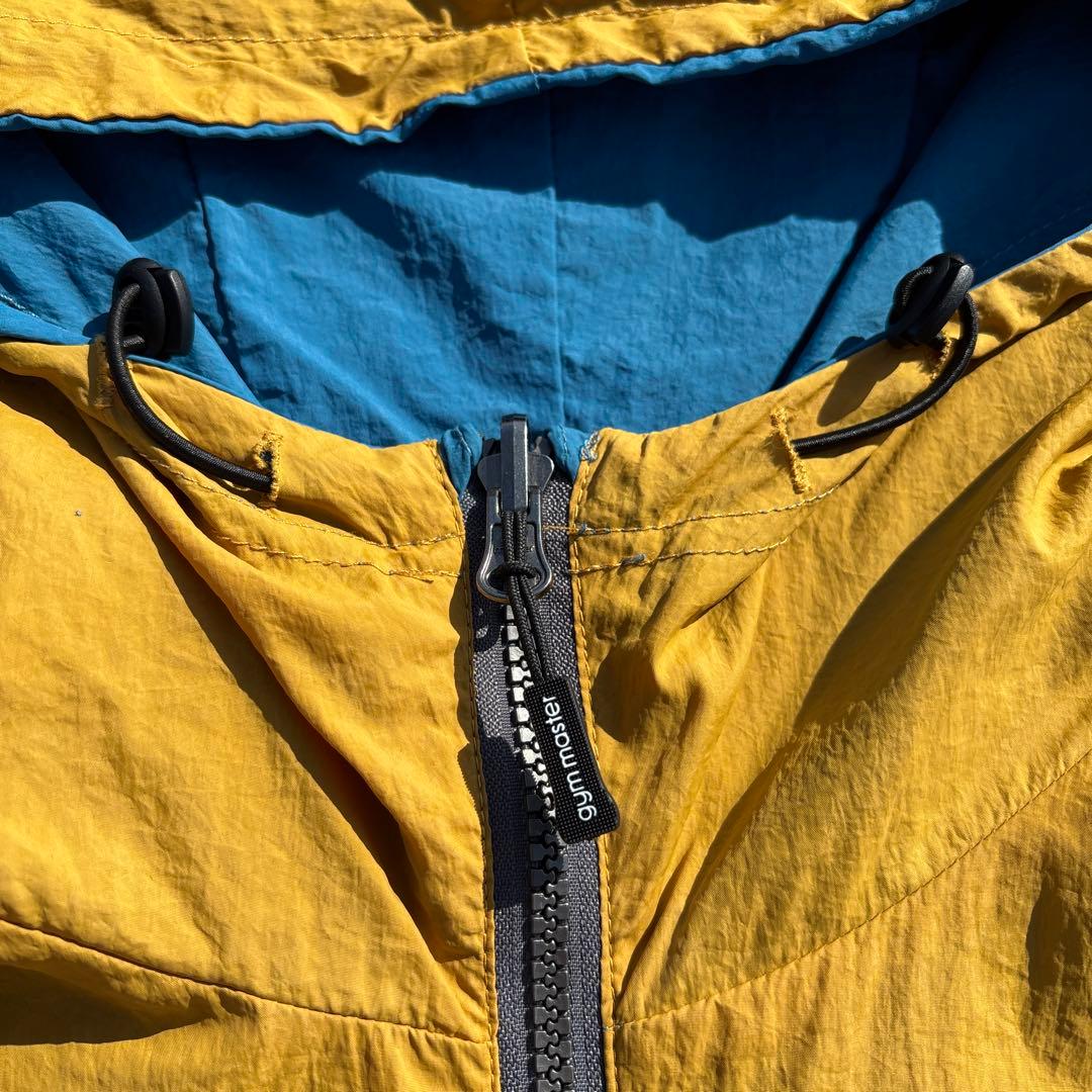 工*族様 【美品】gym master リバーシブルナイロンフードジャケット M