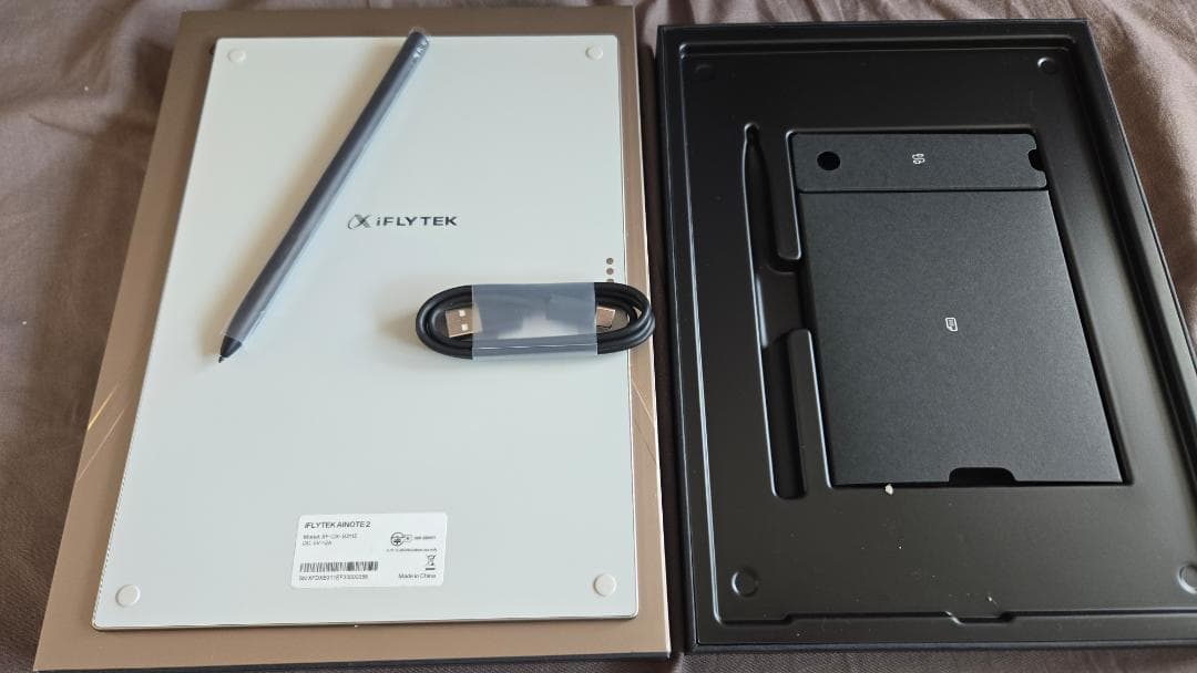試用のみ★iFLYTEK AINOTE 2 /スタイラスペンセット★メモ/録音