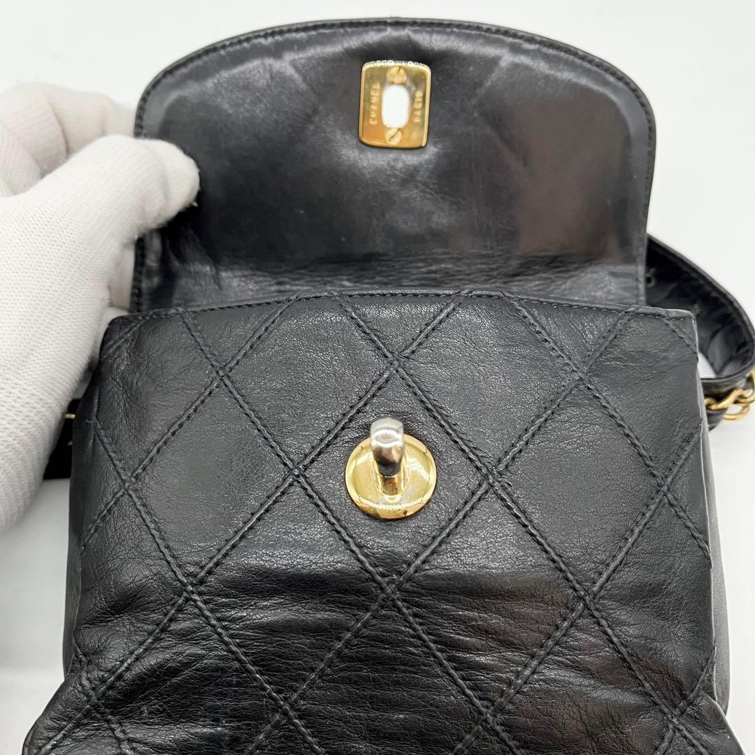 ✨美品✨　シャネル　ウエストポーチ ボディバッグ　マトラッセ　ビコローレ