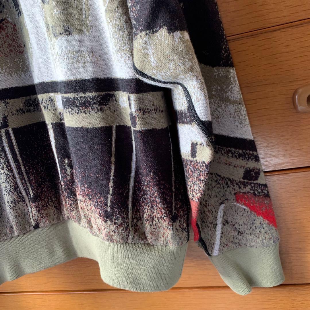 a GADID ANONIEM TISCH ハイケージセーター