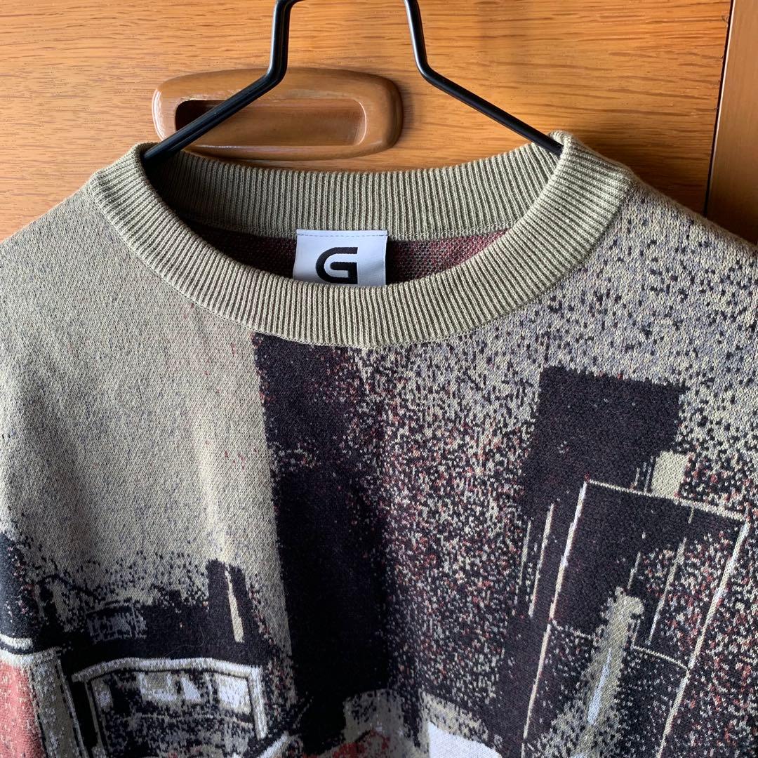 a GADID ANONIEM TISCH ハイケージセーター