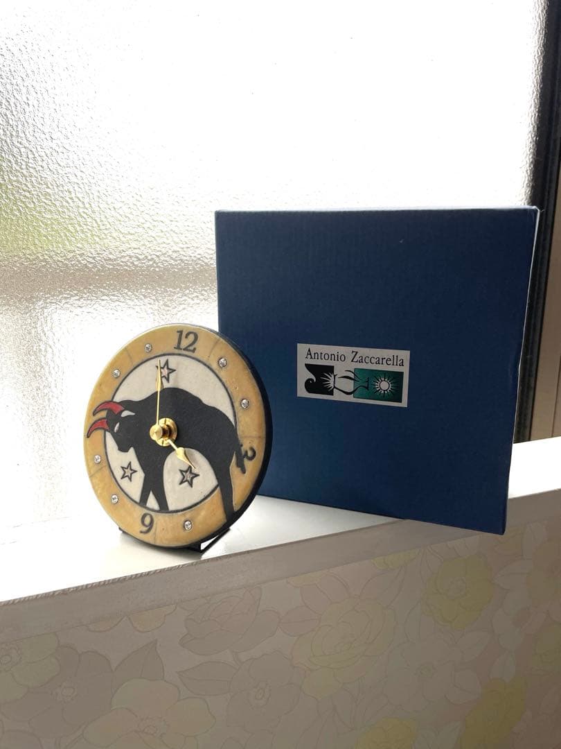 Antonio Zaccarellaアントニオ・ザッカレラ 置き時計 牡牛座