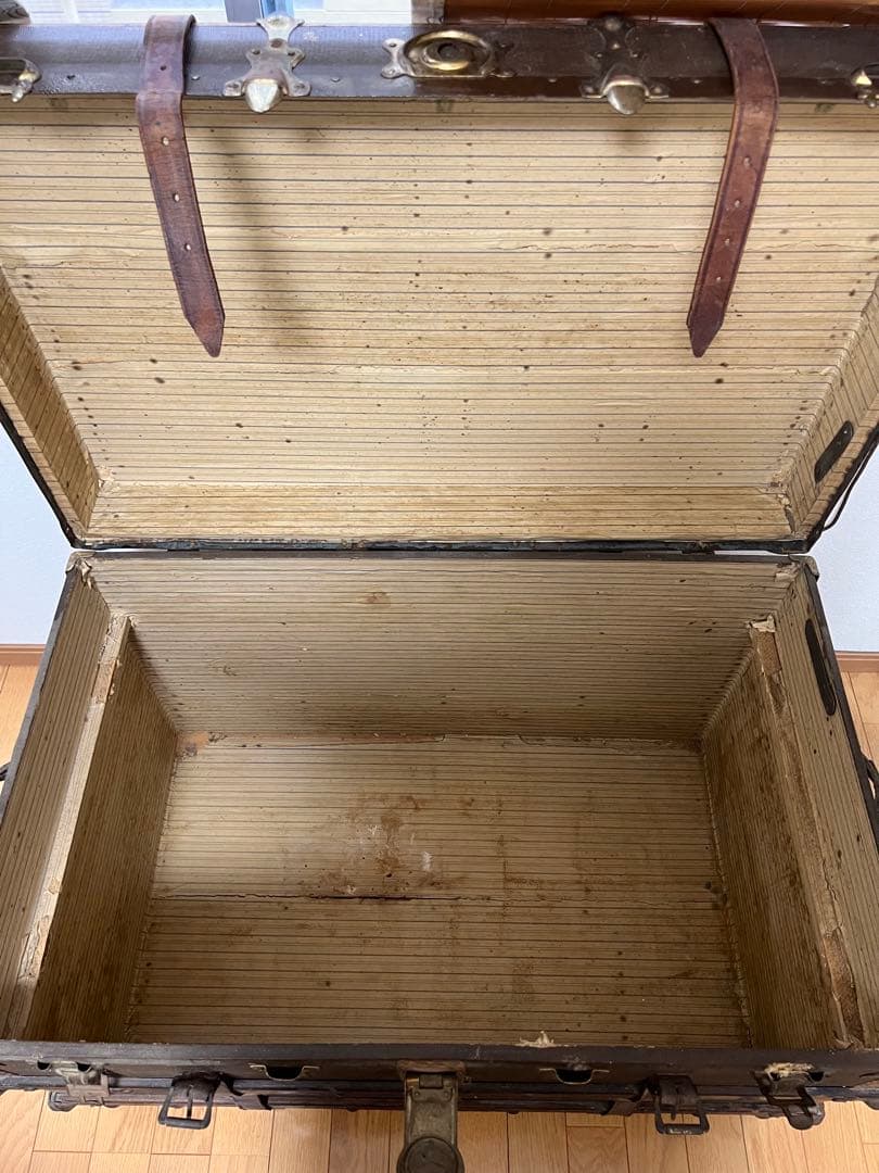 アンティーク木箱EAGLE LOCKTERRYVILLE.CONN.U.S.A.