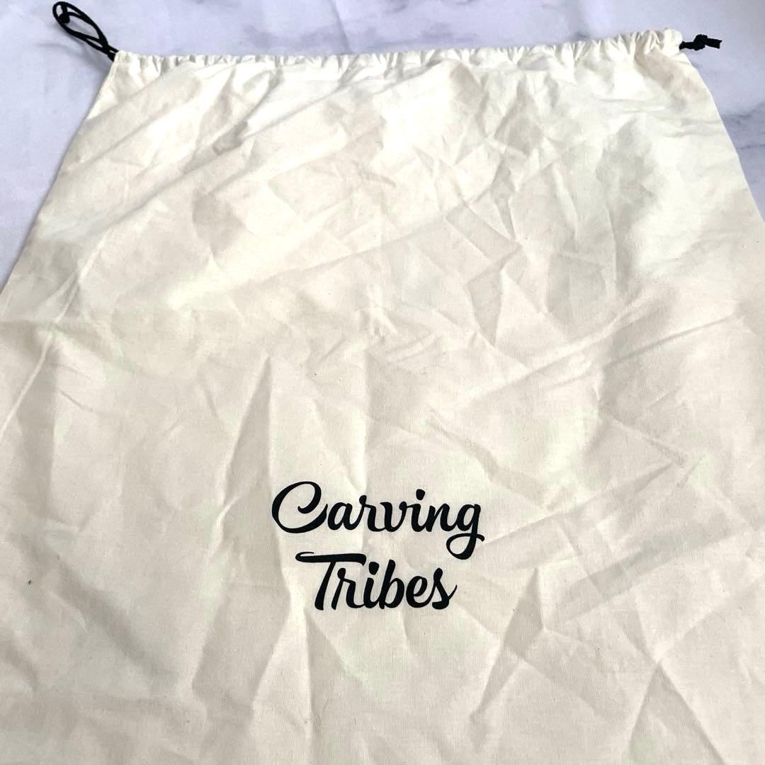 【新品・タグ付】CARVING TRIBES＊カービングバスケット＊牛革×籐＊黒