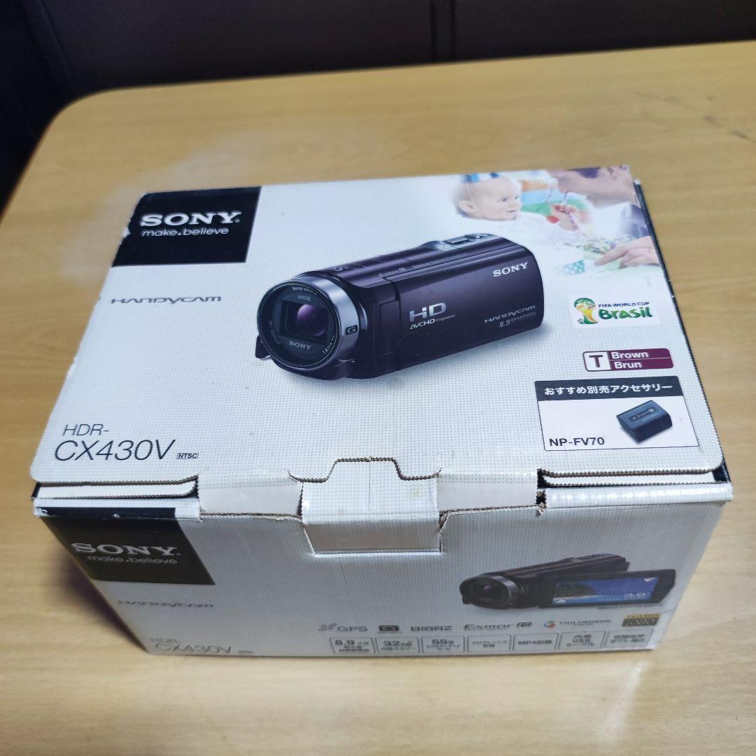 SONY HDR-CX430V ビデオカメラ