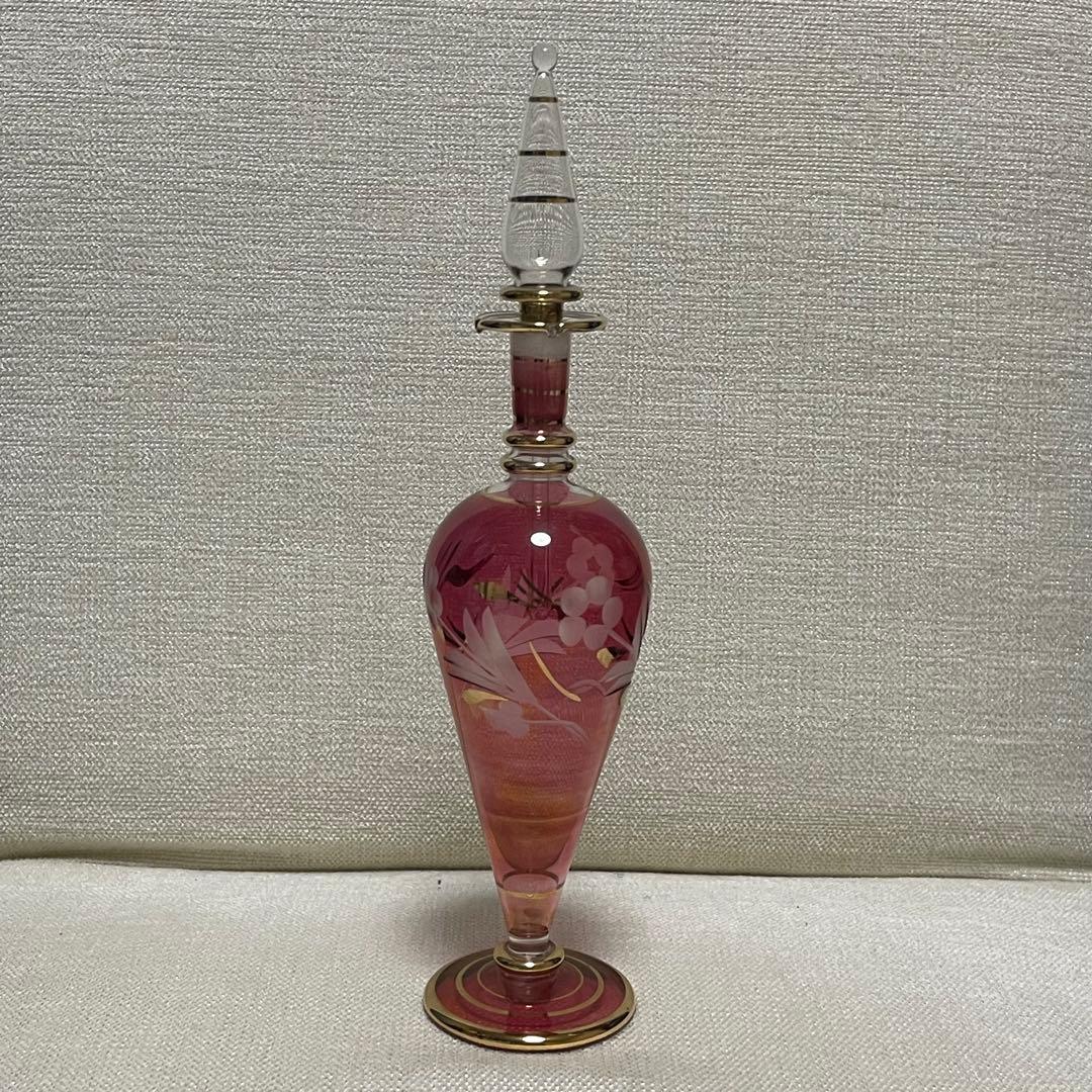 エジプト　香水瓶　ガラスボトル　ガラス工芸　アートグラス　合計9本セット　未使用