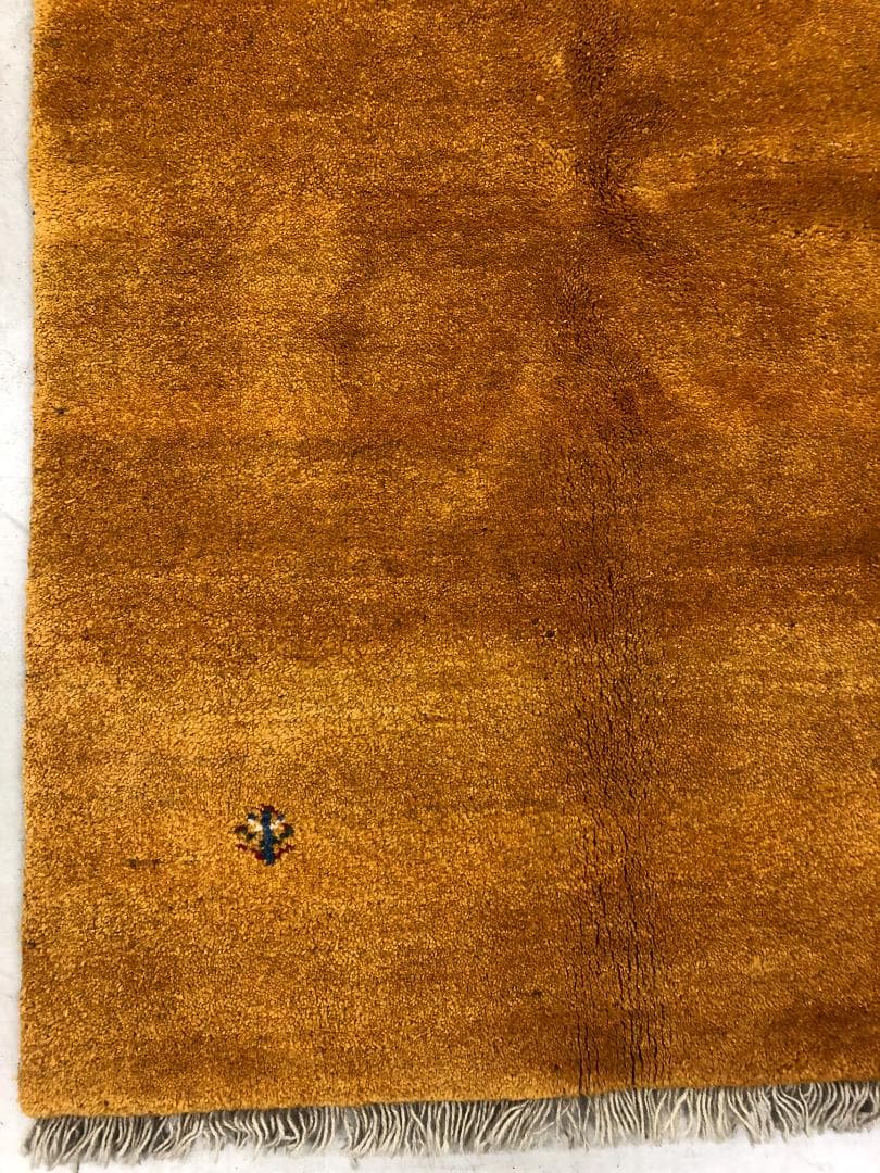 ギャベ イラン産 167×243 黄 K-30