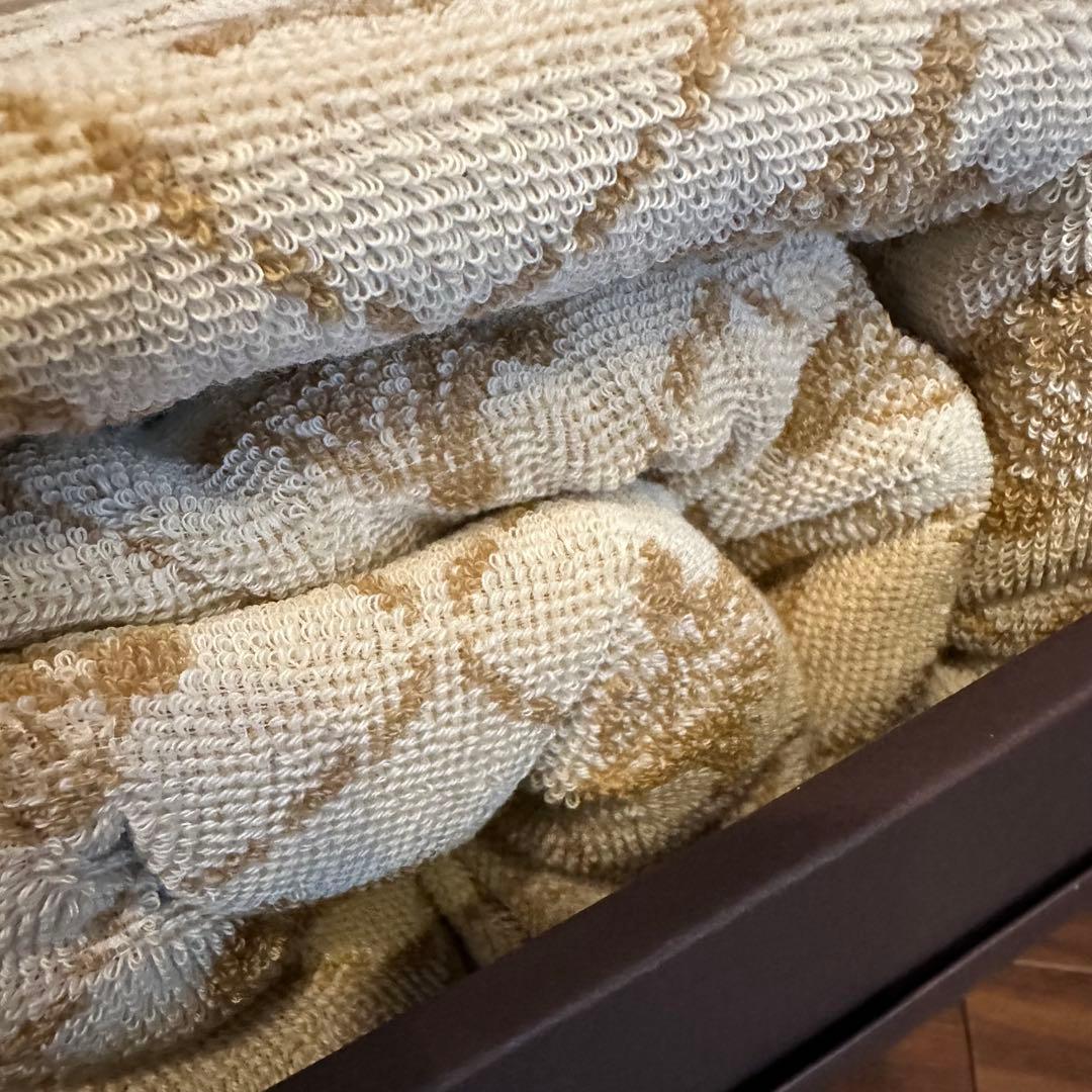 CELINE セリーヌ タオルケット 2枚入り 140×190 マカダム総柄