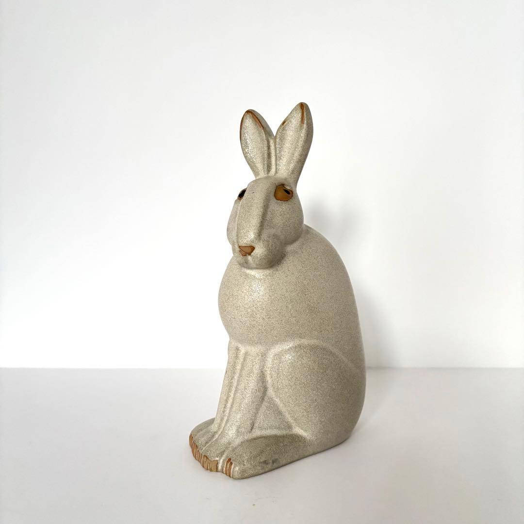 【希少・美品】リサラーソン 野ウサギ Jie