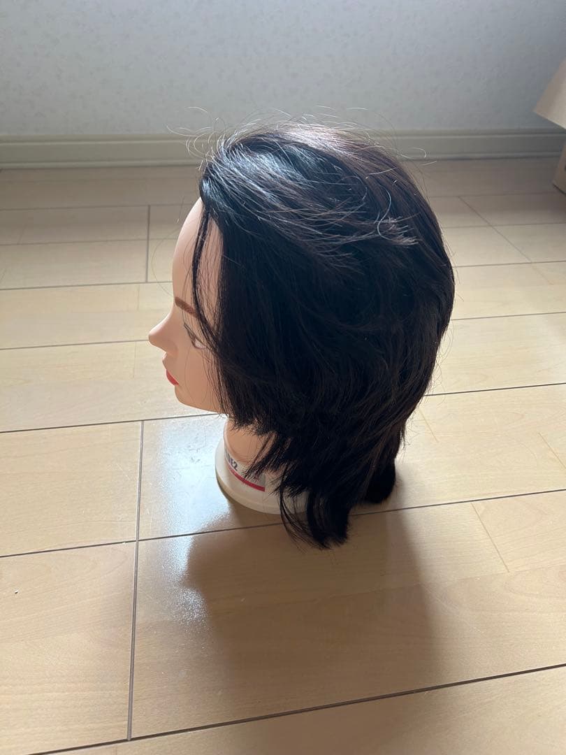おまけ付き！美容師実技試験用のカットウィッグ、3個セット