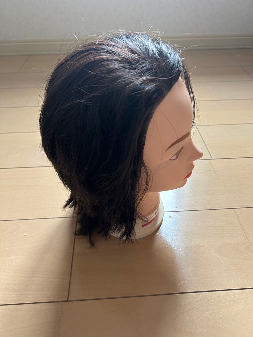 おまけ付き！美容師実技試験用のカットウィッグ、3個セット