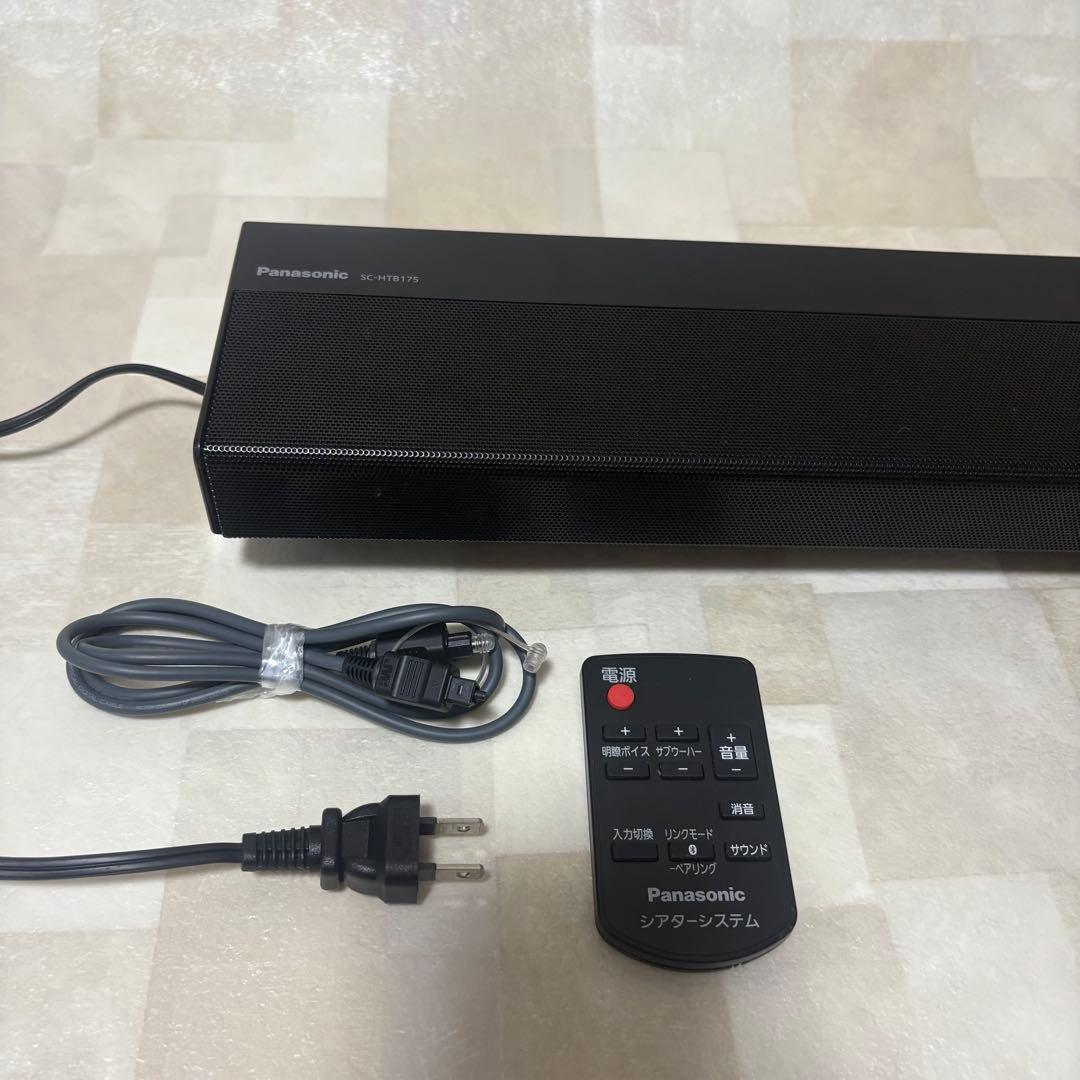 Panasonic SC-HTB175 サウンドバー　リモコンBluetooth