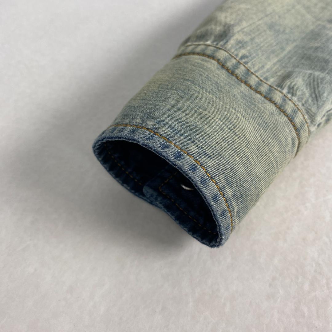 グッチ　デニムワンピース　シャリーライン　グラデーション GUCCI