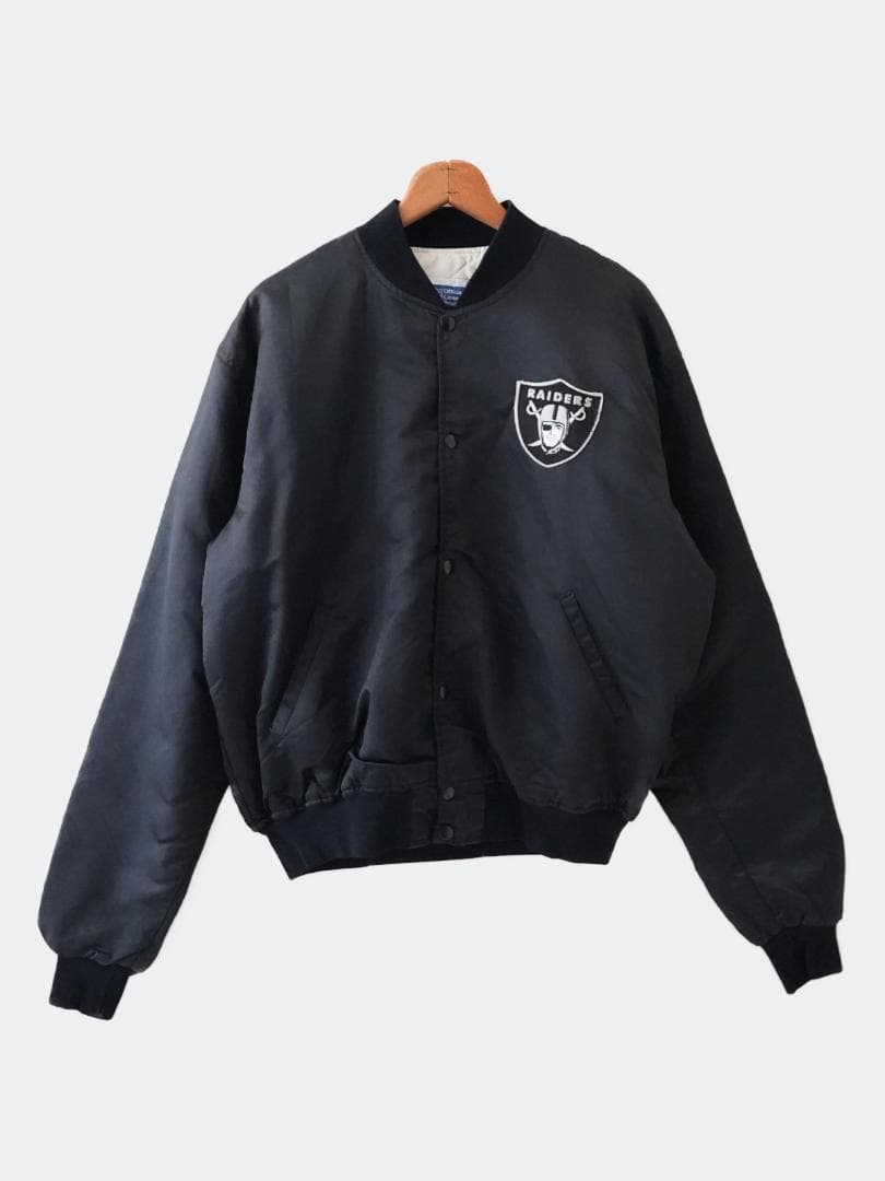 美品 80s NFL ボンバージャケット スタジャン XL レイダース 2882