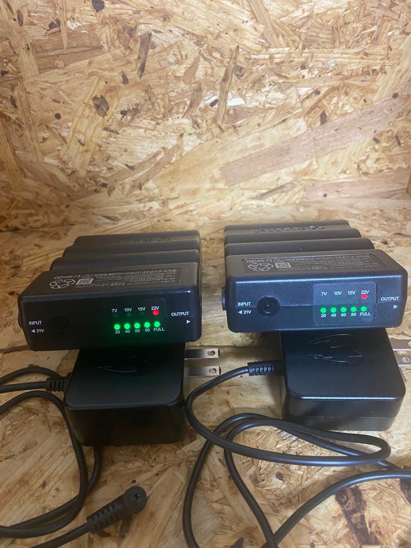 ゆ バートル 22V バッテリー2個 ファンフルセット