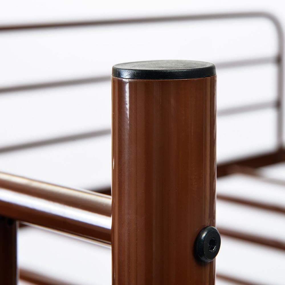 二段ベッド 2段ベッドスチール耐震ベッド シングルパイプベッド子供ベッド大人用可