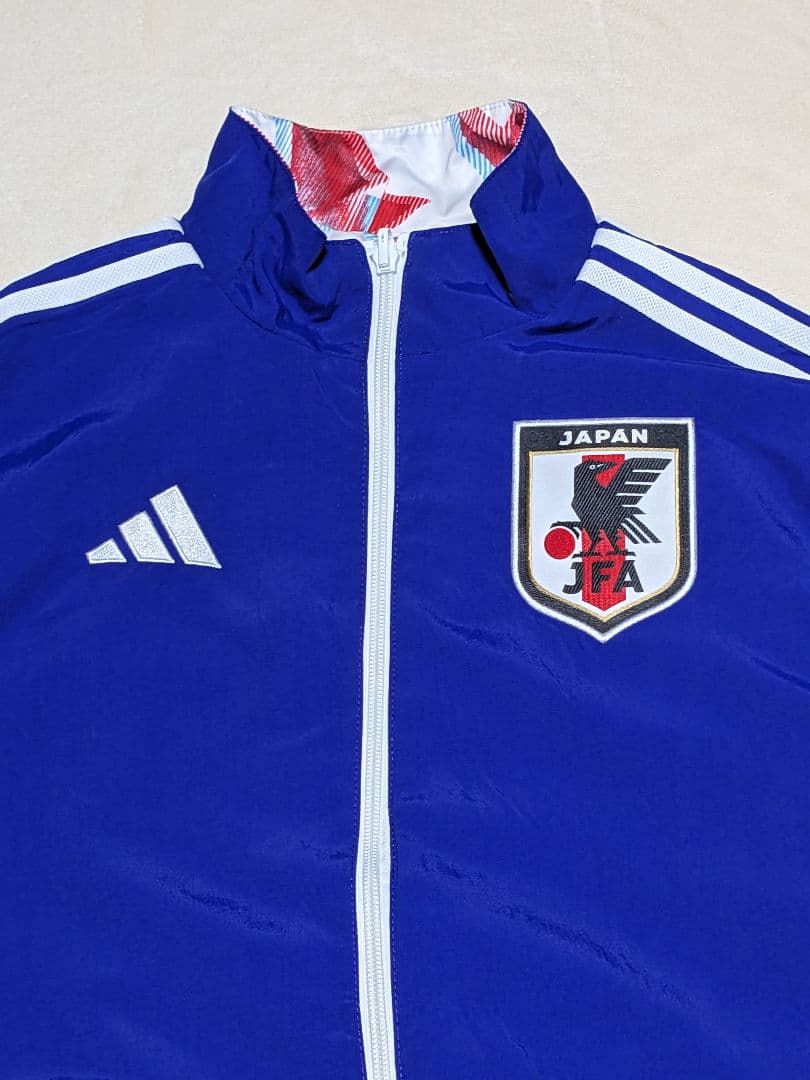 【極美品】日本代表 リバーシブル 2022アンセムジャケット “折鶴モデル” M