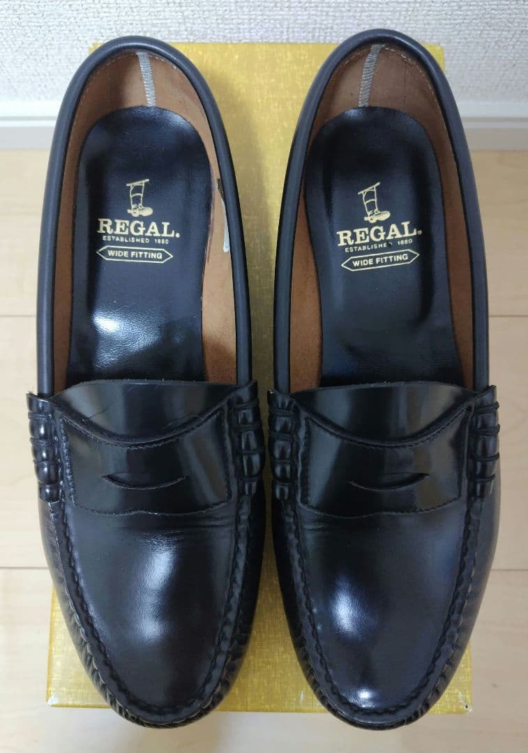 【ヴィン子】REGAL リーガル レザー ローファー 25cm