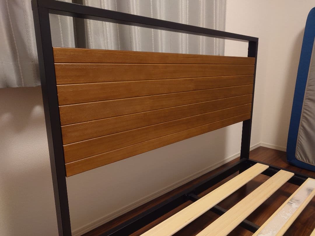 Zinus IRPBH Suzanne セミダブルベッドフレーム 日本正規品