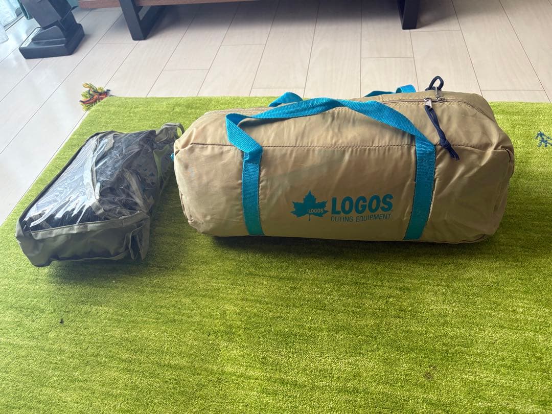 テント LOGOS ナバホ Tepee 300 グランドシートペグ、ハンマー