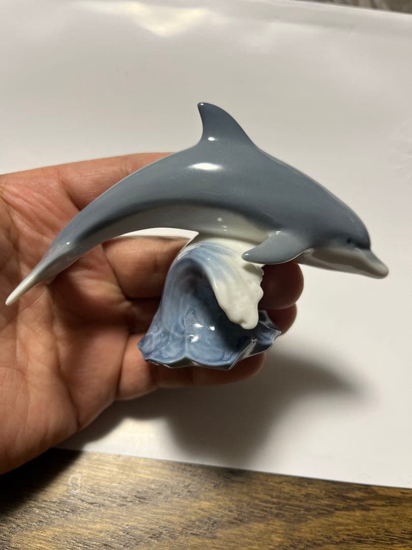 リヤドロ 幸運の イルカ ldr-8104 Lladro リアドロ 陶器 人形