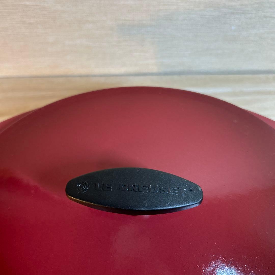 ルクルーゼ　センセーション　オーバル　バーガンディ　25cm 両手鍋　鍋