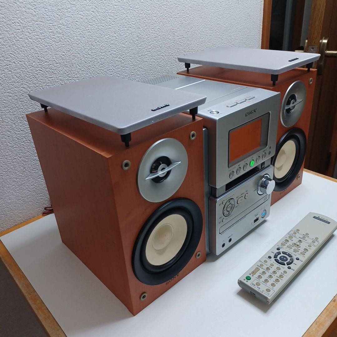 SONY ミニコンポ CD・MD・カセットレコーダー