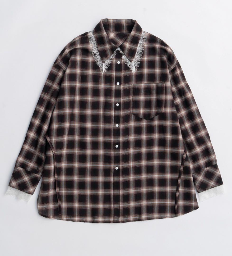 メゾンスペシャル チェックシャツ