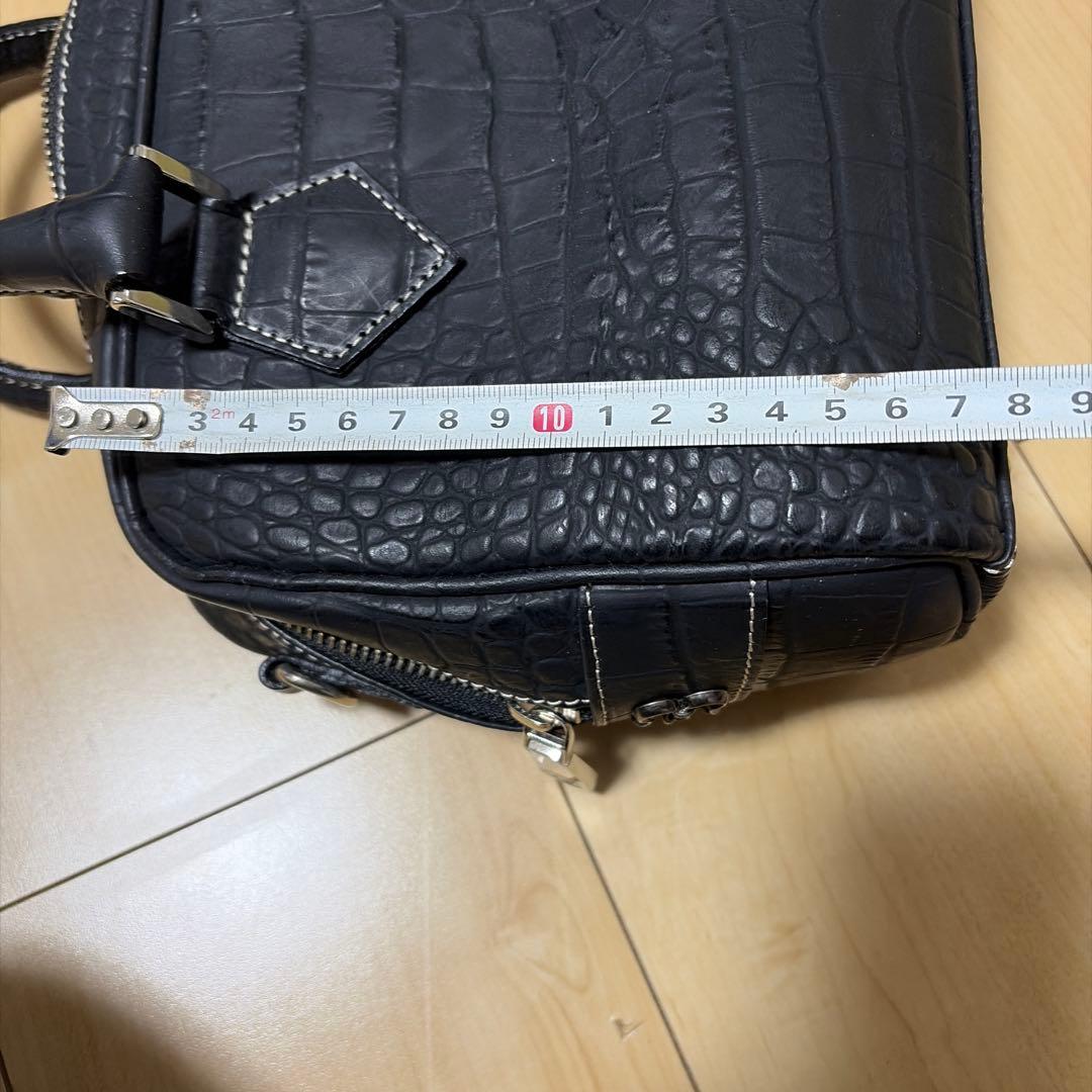 bajolugo黒 レザー ハンドバッグ！カード入れ、キーケース付き値下げ！