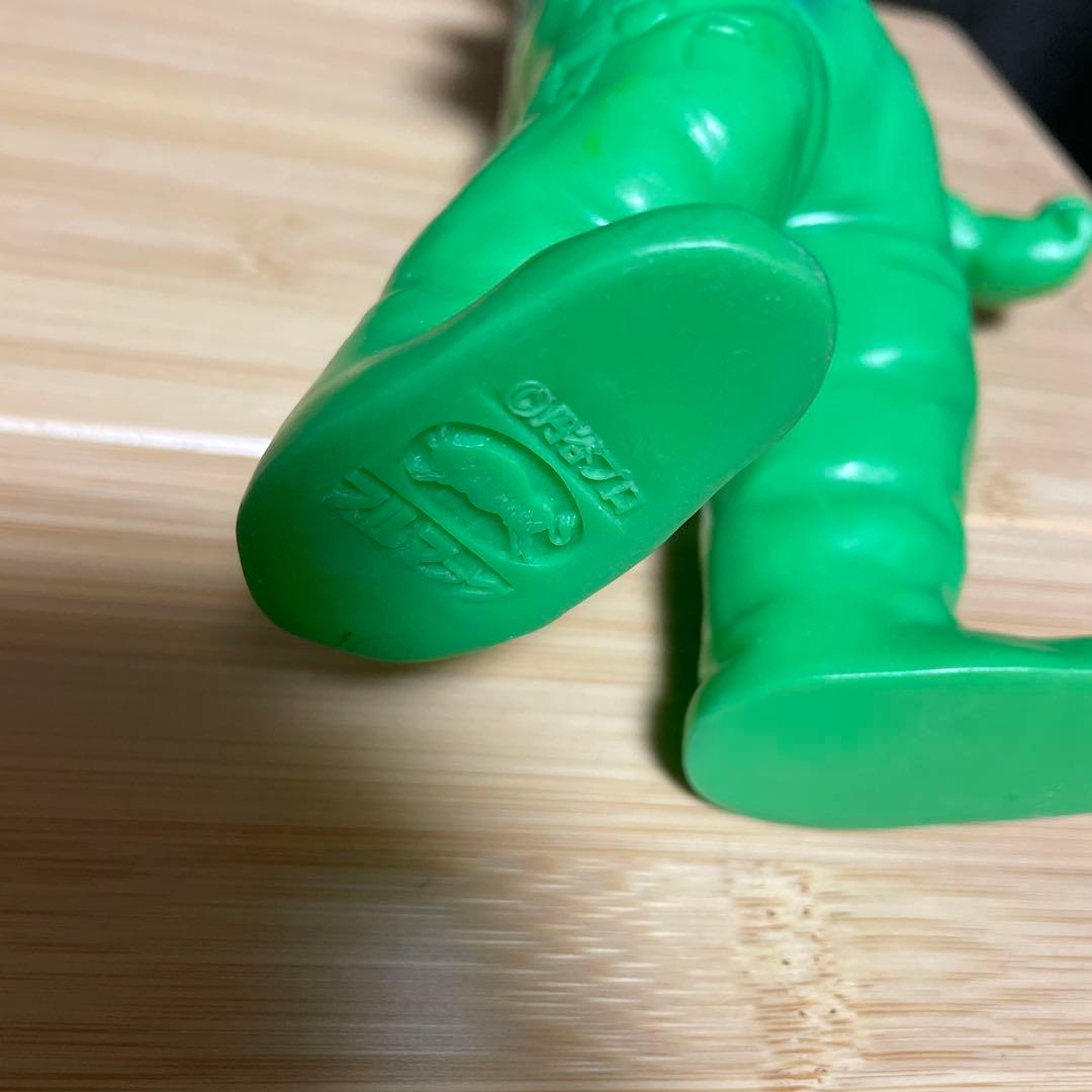 ブルマァク　イカルス星人　ソフビ　当時物　スタンダードサイズ