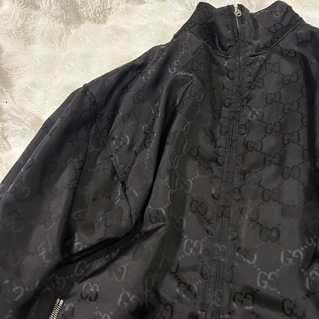 GUCCI GG総柄 定価30万超 ナイロンジャケット メンズ48
