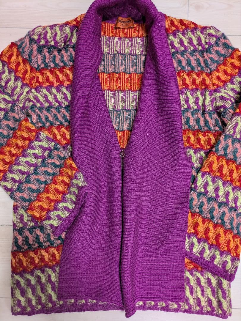 MISSONI ミッソーニ　　カーディガン　ミッソーニセーター　Lサイズ