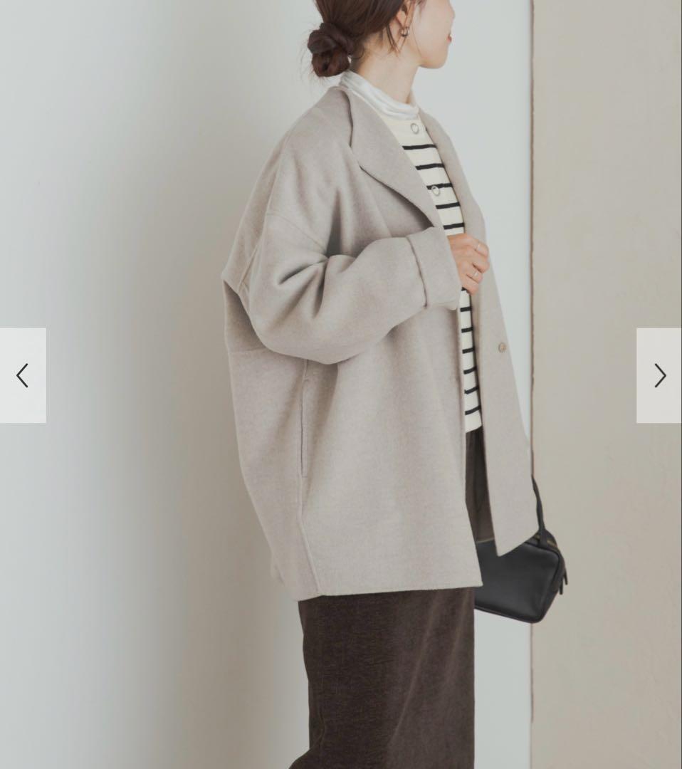 新品タグ付き　ウールリバーミドルガウンコート　アーバンリサーチドアーズ